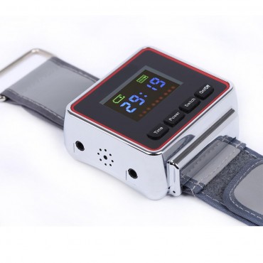 Laser Therapy Wrist Diodes LLLT For Diabetes Hypertension Treatment Watch