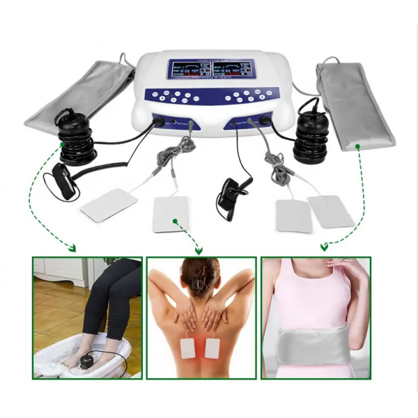 Dual Ionic Detox Cleanse Spa Machine 3 In 1 upgrade 8 detox working modes