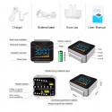 Laser Therapy Wrist 18 Diodes LLLT For Diabetes Hypertension Treatment Watch 