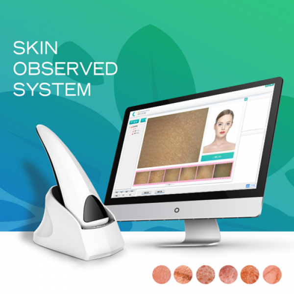 Biophilia Portable Skin Analyzer For Diagnosis Epidermis and Dermis and UV Layer