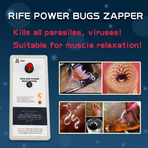 ISHA Rife power bugs zapper for Kill Virus